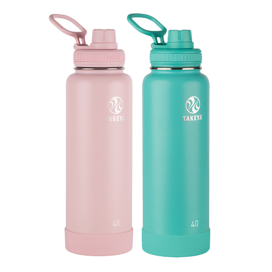 40oz Blush/Teal